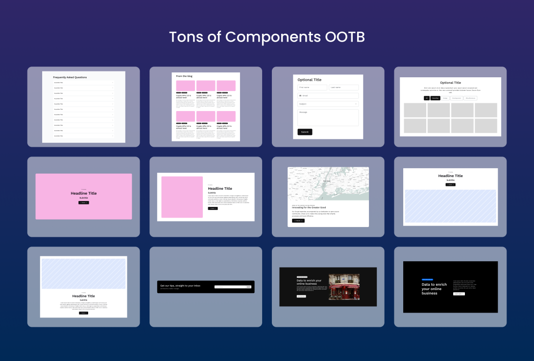 Component Gallery